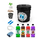 Grow Pot Profesional - DWC Hydro Bucket Kit con Bomba de Aire, Nutrientes y Más