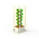 Kit Hidropónico N6WP Sistema Torre para 50 Plantas, Jardín Completo con Nutrientes, Semillas y Accesorios