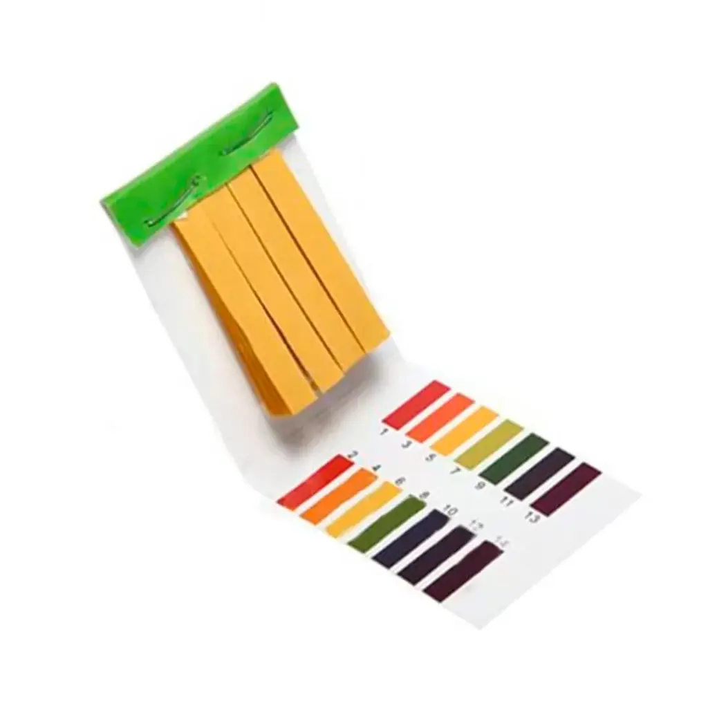 Tiras reactivas de pH (1-14) 80 unidades